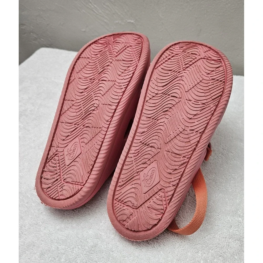 Chaco Chillos Sport Pink‎ Big Kids Girl's Sandals Size 6 Ankle Strap